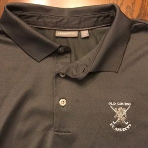 Ashworth XL Golf  polo shirt Beautiful gray